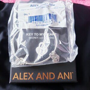 Alex And Ani Key To My Heart Bracelet NWT   528